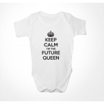 Keep Calm Queen Baby Grow